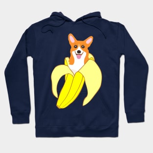 banana corgi Hoodie